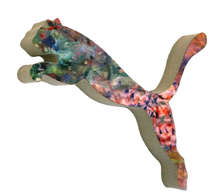 Paysage en forme de logo