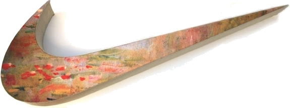 Paysage en forme de logo