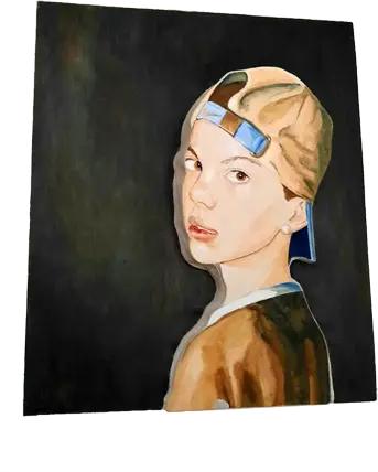Citation — Fille à la casquette